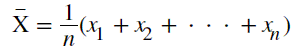 算數(shù)平均值 算數(shù)平均值