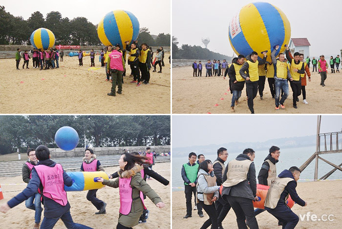 鴻運(yùn)彩球、眾星捧月、瘋狂毛毛蟲和拔河比賽